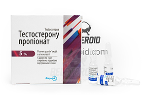 Купить Тестостерон Пропионат (50 мг, 1 мл) от Фармак (Украина) – отзывы, цена и описание стероида